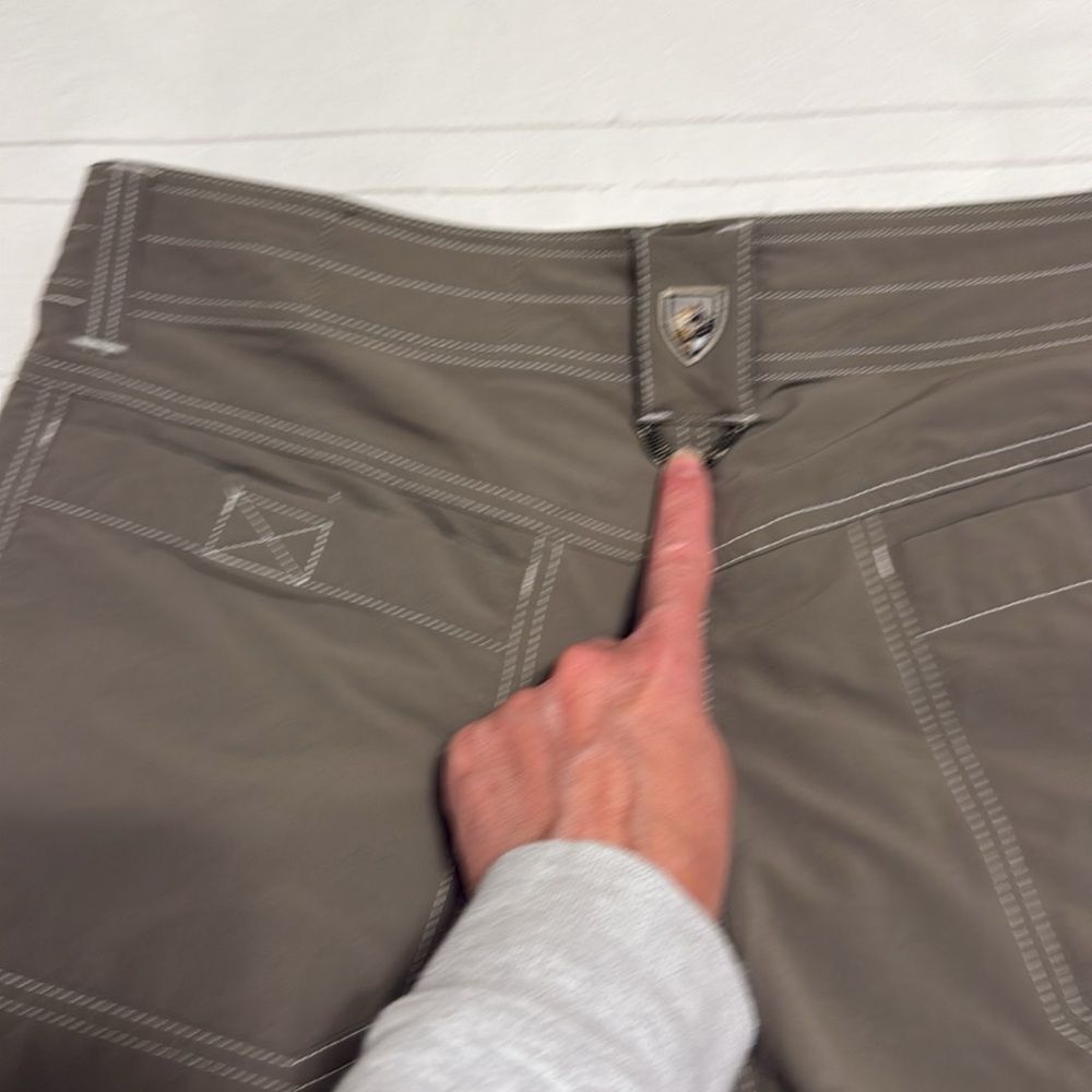 Men's Kuhl Renegade Dark Kahki Pants 34X32 - Picture 5 of 7
